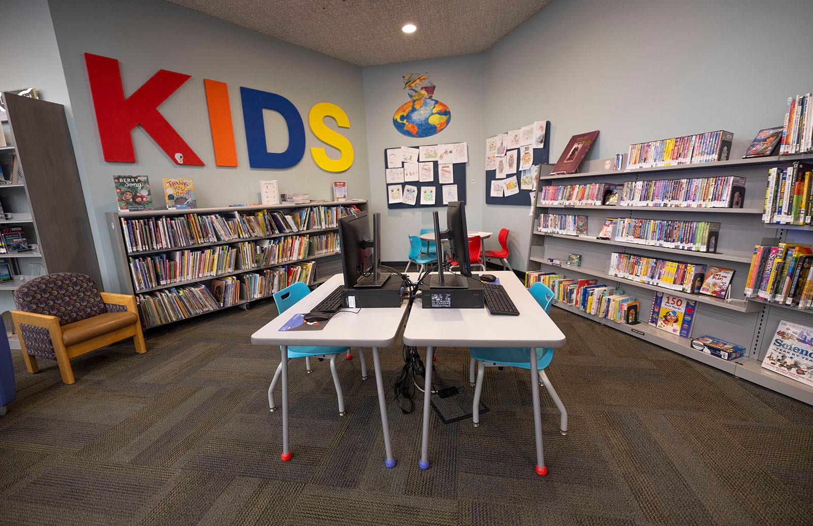 Photo of the Sun City Library kids area