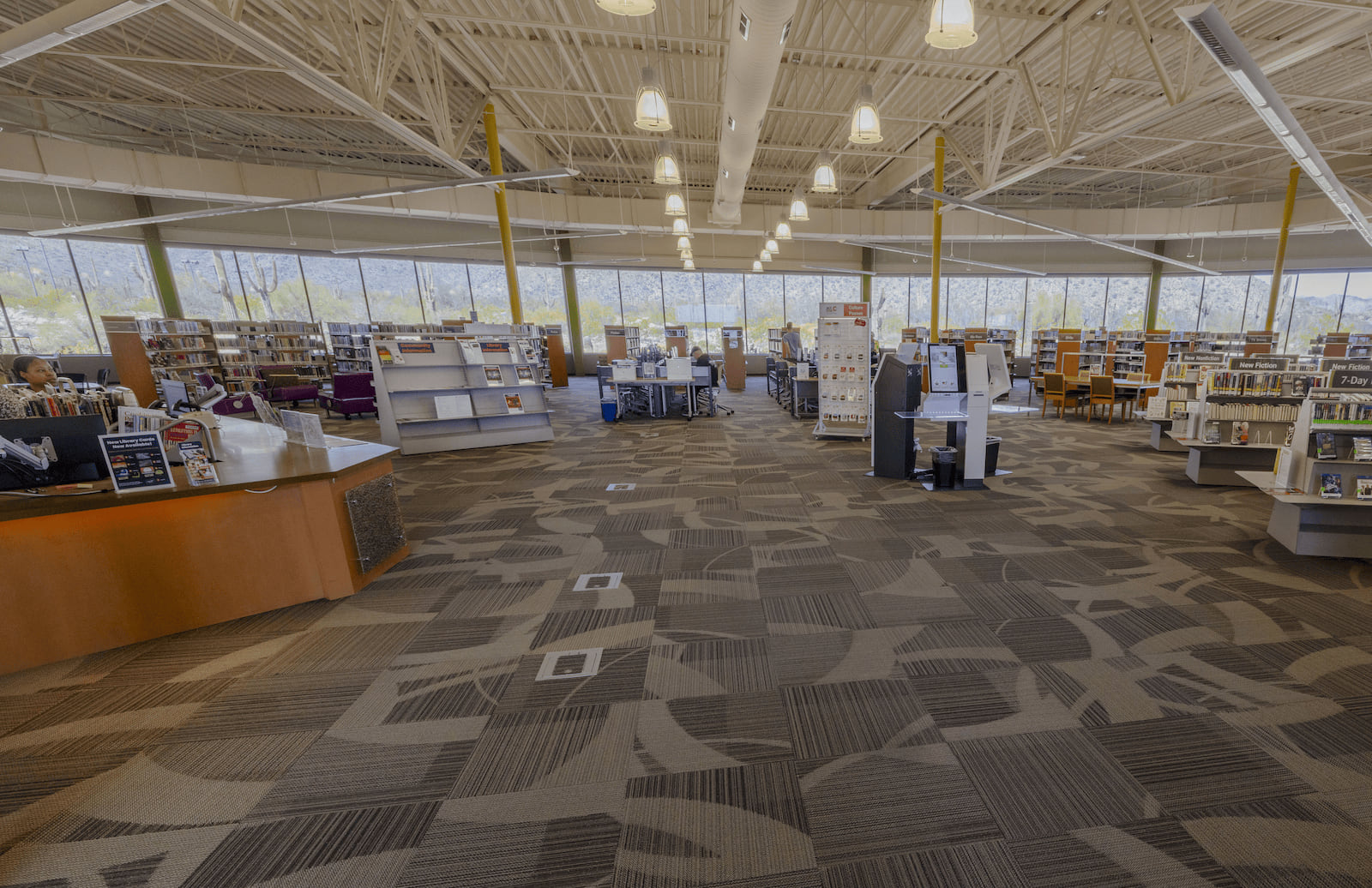 Photo of the inside of White Tank Library