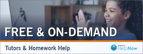 Free & On Demand Tutors & Homework Help Banner